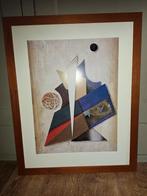 abstracte moderne afbeelding met lijst, Ophalen of Verzenden