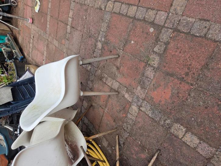 een schoonmaak badje nodig, Tuin en Terras, Tuinstoelen, Gebruikt, Ophalen