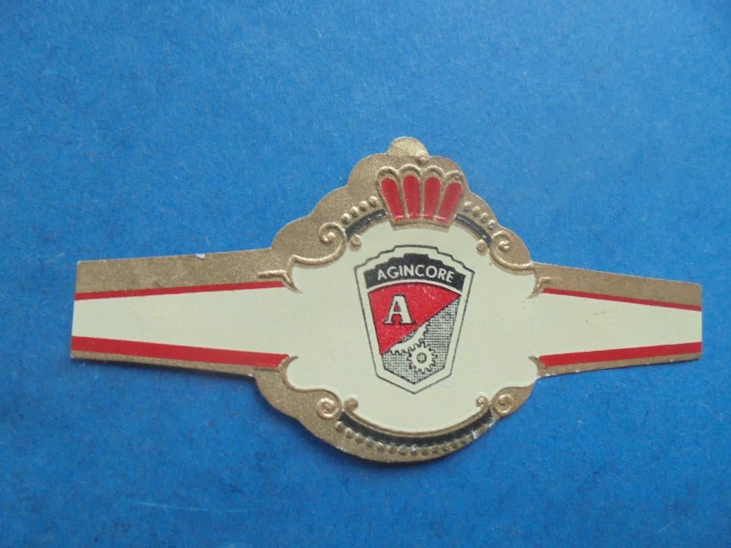 Sigarenband Agincore, Verzamelen, Ophalen of Verzenden, Zo goed als nieuw, Sigarenbandjes
