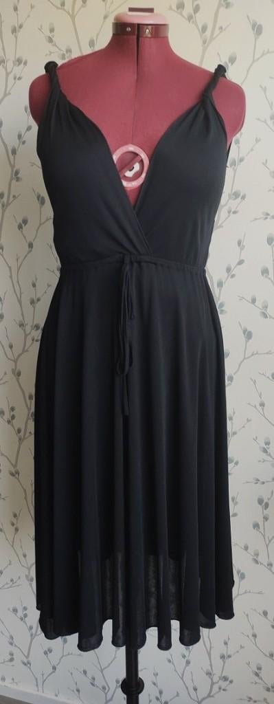 TWIN-SET SIMONA BARBIERI zwart Feest/ Zomer-Jurkje maat M, Maat 38/40 (M), TWIN-SET SIMONA B, Zwart, Ophalen of Verzenden