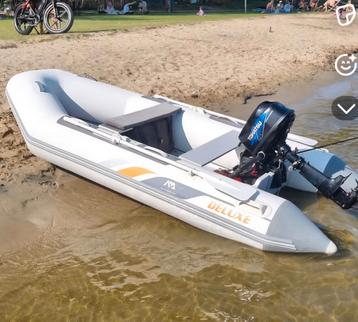 Aqua Marina 330 deluxe, 6pk tohatsu rubberboot 3x gebruikt  beschikbaar voor biedingen