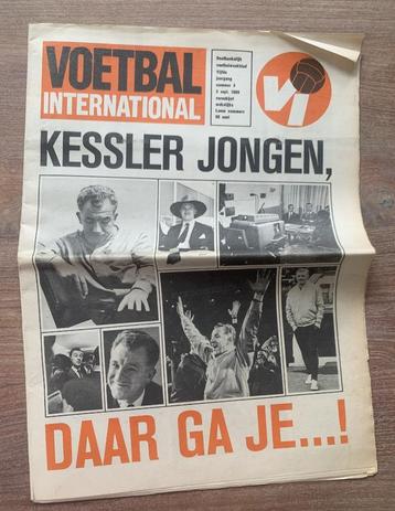 Voetbal International VI Div. tijdschriften uit 1969 / €5,- beschikbaar voor biedingen