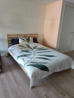 Ikea houten bedframe Tarva 140x200, Huis en Inrichting, Slaapkamer | Bedden, Ophalen, Overige kleuren, Tweepersoons, Scandinavisch