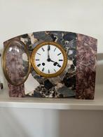 Art Deco Style Marmalade plated clock, Antiek en Kunst, Antiek | Klokken, Ophalen of Verzenden