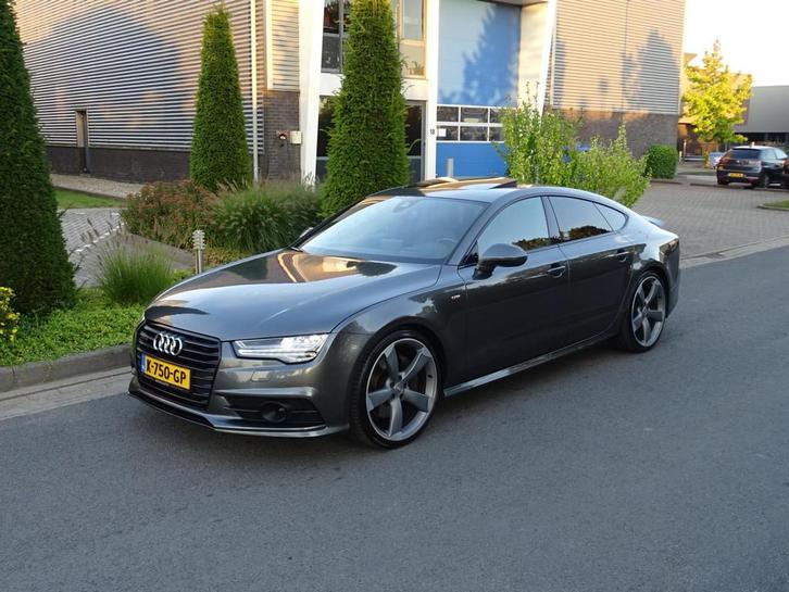 Audi A7 Sportback 3.0 TDI BiT Quattro | 3x S-line | Matrix |, Auto's, Audi, Bedrijf, Te koop, A7, 4x4, ABS, Achteruitrijcamera
