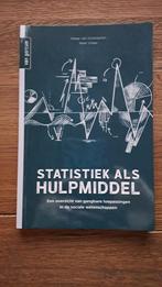 statistiek als hulpmiddel, Boeken, Studieboeken en Cursussen, Zo goed als nieuw, Pieter van Groenestijn, Beta, HBO