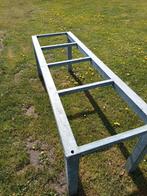 Ijzeren tafel onderstel 80x70x220, Ophalen, 200 cm of meer, 50 tot 100 cm, Zo goed als nieuw