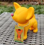 Chihuahua spaarpot geel, Verzamelen, Ophalen of Verzenden, Nieuw, Kunststof, Dier