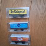 3 reclame aanhangers (Telegraaf, robijn en limonade), Ophalen of Verzenden, Nieuw, Jongen of Meisje