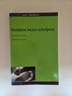 Stukken beter schrijven – Als Nieuw, geplastificeerd, Ophalen of Verzenden, Zo goed als nieuw, Overige niveaus, Natasja Loomans