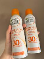NIEUW Garnier Ambre Solaire Dry Mist SPF 30, Sieraden, Tassen en Uiterlijk, Uiterlijk | Lichaamsverzorging, Ophalen of Verzenden