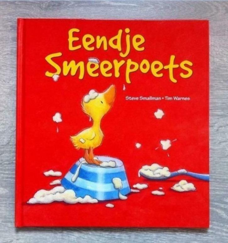 Prentenboek: Eendje smeerpoets - steve smallman & tim warnes, Boeken, Kinderboeken | Kleuters, Nieuw, Voorleesboek, Ophalen of Verzenden