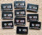 10x Emtec Chrome Super 90 BASF CSII-90 cassettebandjes tapes, Cd's en Dvd's, Cassettebandjes, Gebruikt, 2 t/m 25 bandjes, Klassiek