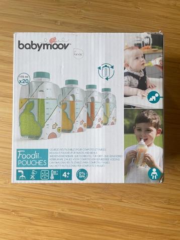 Babymoov Foodii Knijpzakjes Starter Set met extra zakjes beschikbaar voor biedingen