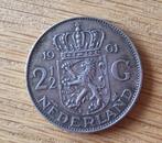 ZGAN. Zilveren 2,5 gulden 1961  Koningin Juliana., Postzegels en Munten, Munten | Nederland, Zilver, 2½ gulden, Ophalen of Verzenden