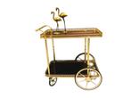 Vintage retro barcart, serveerwagen, trolley jaren 60, Ophalen of Verzenden, Zo goed als nieuw