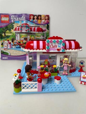 Lego Friends 3061 City Park Café - Compleet! beschikbaar voor biedingen