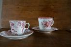 Brocante servies 2 kop en schotels, Ophalen