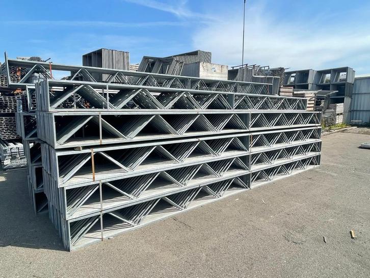 Traliespanten 6.40m | Diverse partijen beschikbaar, Doe-het-zelf en Verbouw, Metalen, Gebruikt, IJzer, Ophalen of Verzenden