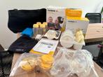 Medela Freestyle Flex Dubbele Borstkolf Complete Set, Ophalen of Verzenden, Gebruikt, Borstkolf