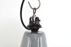 Industriële fabriekslamp emaille vintage hanglamp lamp, Huis en Inrichting, Lampen | Hanglampen, Ophalen of Verzenden, Gebruikt