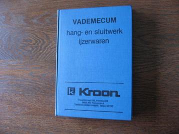 KROON HOOGEZAND VADEMCUM HANG EN SLUITWERK EN IJZERWAREN beschikbaar voor biedingen