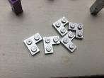 Lego 2420.  metaal achtig zilver., Verzenden, Zo goed als nieuw, Losse stenen, Lego