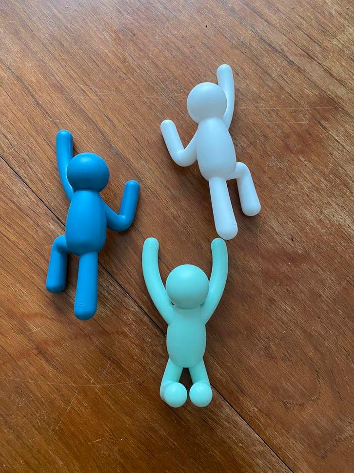 Umbra Buddy Kapstokhaken - Set van 3 - Multicolor, Huis en Inrichting, Woonaccessoires | Kapstokken, Zo goed als nieuw, Minder dan 100 cm