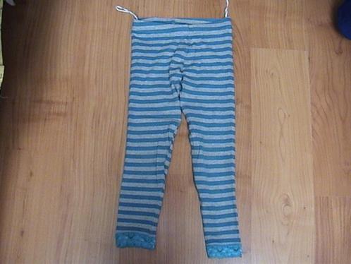 Grijs / blauw gestreepte legging maat 122, Kinderen en Baby's, Kinderkleding | Maat 122, Gebruikt, Meisje, Jurk of Rok, Ophalen of Verzenden