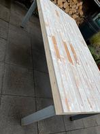 Tafel - voor Binnen of Buiten, Huis en Inrichting, Ophalen, Gebruikt, 100 tot 150 cm, 200 cm of meer