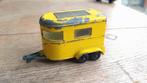 Matchbox series no 43 pony trailer paardentrailer geel, Ophalen of Verzenden, Gebruikt, Bus of Vrachtwagen, Matchbox