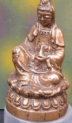 Boeddha. Brons/messing.  10 cm., Huis en Inrichting, Woonaccessoires | Boeddhabeelden, Ophalen, Zo goed als nieuw