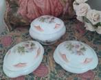 3 porseleinen ringendoosjes, Antiek en Kunst, Curiosa en Brocante, Ophalen of Verzenden