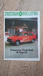 Zastava modellen, brochure 1983, Ophalen of Verzenden, Gelezen, Overige merken