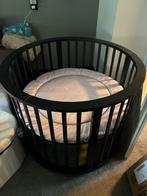 Baby box zwart, Kinderen en Baby's, Boxen, Ophalen, Rond, Wieltjes