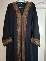 Zwarte Abaya met hoofddoek en centuur, Geen merk, Ophalen of Verzenden, Zo goed als nieuw, Zwart