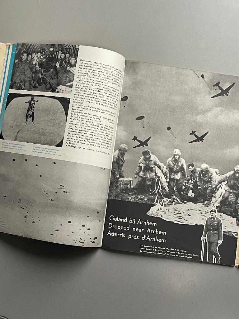 De slag om Arnhem  Arnhem sept 1944 - april 1945. WO II, Verzamelen, Militaria | Tweede Wereldoorlog, Ophalen of Verzenden, Landmacht