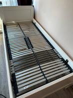 Flexline lattenbodem en Welpur matras, Huis en Inrichting, Slaapkamer | Bedden, 90 cm, Eenpersoons, Wit, Ophalen of Verzenden