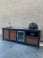 Prachtige luxe buitenkeuken met vele opties!, Tuin en Terras, Buitenkeukens, Ophalen, Maatwerk, Houtskool, Nieuw