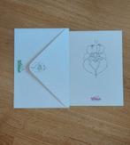 Inkleurbare kaart diddl met envelop, Verzamelen, Diddl, Ophalen of Verzenden, Zo goed als nieuw, Papier, Kaart of Schrift