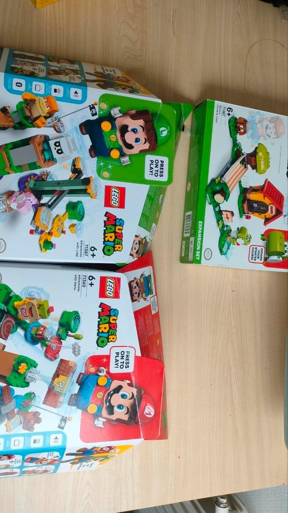 Lego Mario, Luigi startersset en uitbreidingsset Mario house, Kinderen en Baby's, Speelgoed | Duplo en Lego, Zo goed als nieuw