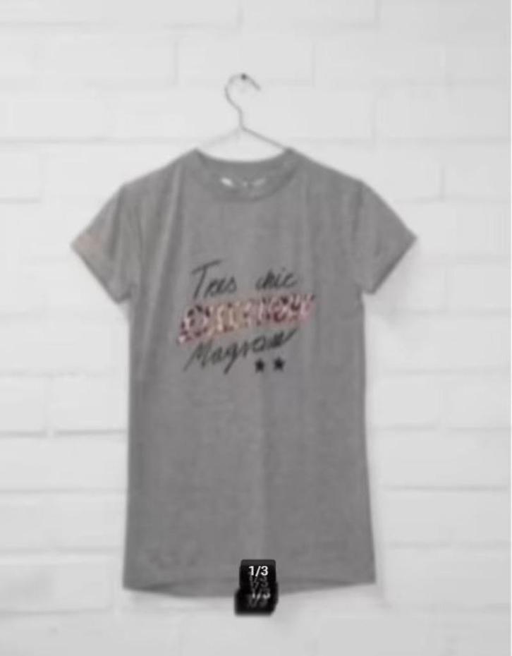 YZLS - Yeez Louise - Prachtig T-shirt maat L - Nieuw €60, Kleding | Dames, T-shirts, Nieuw, Maat 42/44 (L), Grijs, Korte mouw