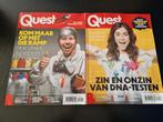 2x Quest tijdschrift, Ophalen of Verzenden, Zo goed als nieuw, Wetenschap en Natuur
