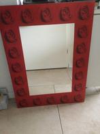 Spiegel 60x80 rood, Huis en Inrichting, Woonaccessoires | Spiegels, Minder dan 100 cm, Gebruikt, Rechthoekig, Ophalen