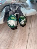 Olifant Eieren Decoratie Set - Handbeschilderd en Uniek Desi, Antiek en Kunst, Ophalen of Verzenden