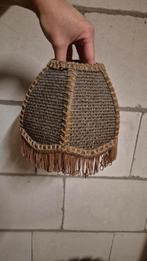 Vintage Lampenkap, Huis en Inrichting, Lampen | Lampenkappen, Gebruikt, Ophalen of Verzenden, Bruin, Minder dan 25 cm