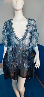 Blouse/ tuniek blauw/wit maat xl izgs, Ophalen of Verzenden, Zo goed als nieuw, Maat 46/48 (XL) of groter, Blauw