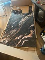 Wandpaneel marmer trapani zwart glazend van xxldirect, Doe-het-zelf en Verbouw, Platen en Panelen, Ophalen, Nieuw