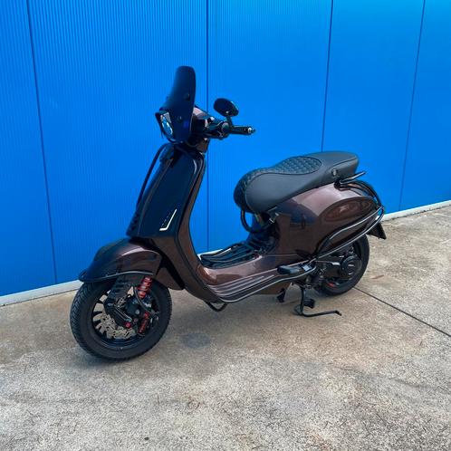 Vespa Sprint 4T 3V iGet, Touran Exclusive, Full Option, 80cc, Fietsen en Brommers, Scooters | Vespa, Gebruikt, Overige modellen