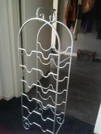 Mooi stevig wijnrek, Ophalen, 5 tot 15 flessen, Zo goed als nieuw, Metaal